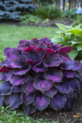 Purple Hosta