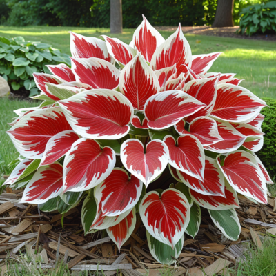 Red Hosta