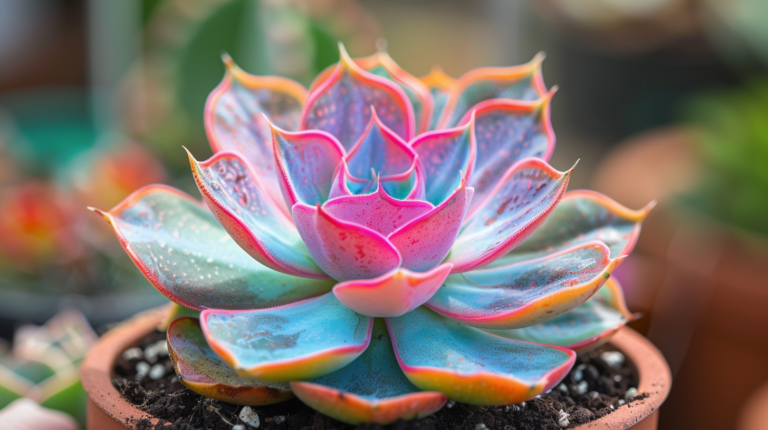 A rare color succulent