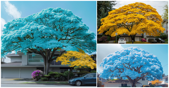 A Symphony of Jacaranda Colors: Unique Trees from Nature’s Palette