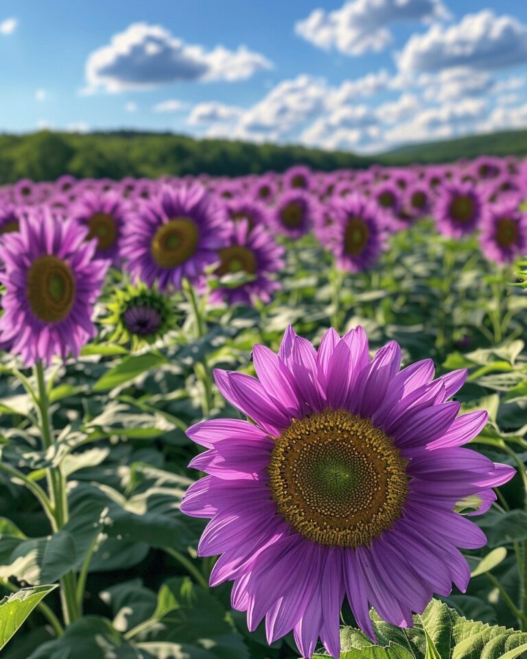 Purple Sunflower