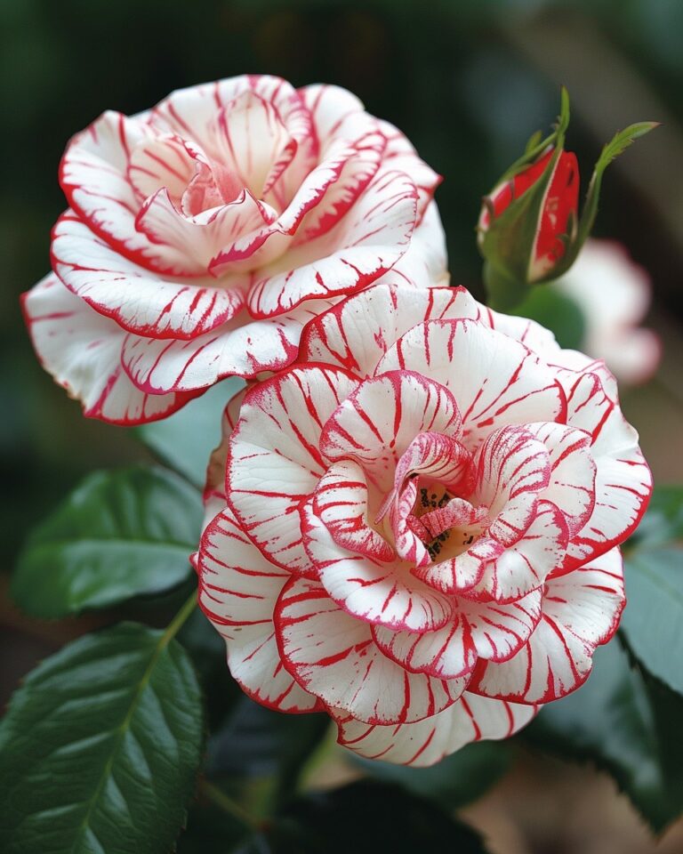 Candy-Striped Rose