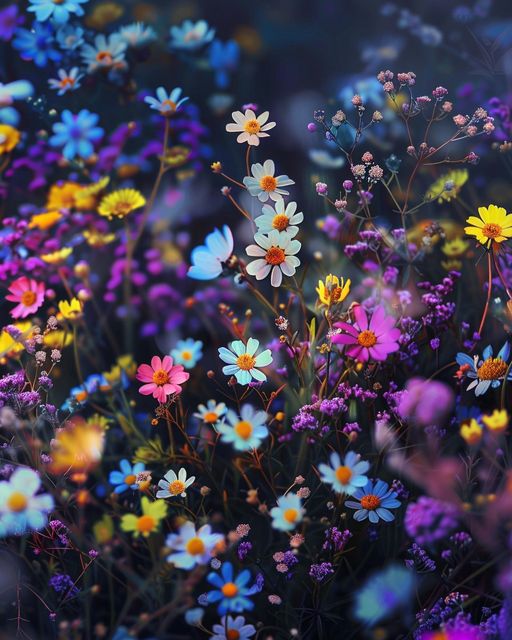 Vibrant Wildflower Meadow