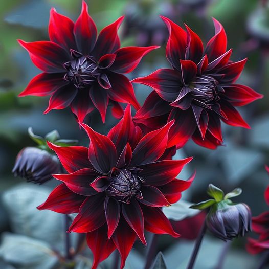 Dahlia ‘Black Fire’