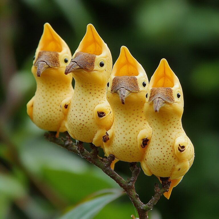 Yellow Parrot Flower