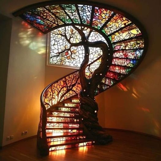 Wow…..look at this staircase…..