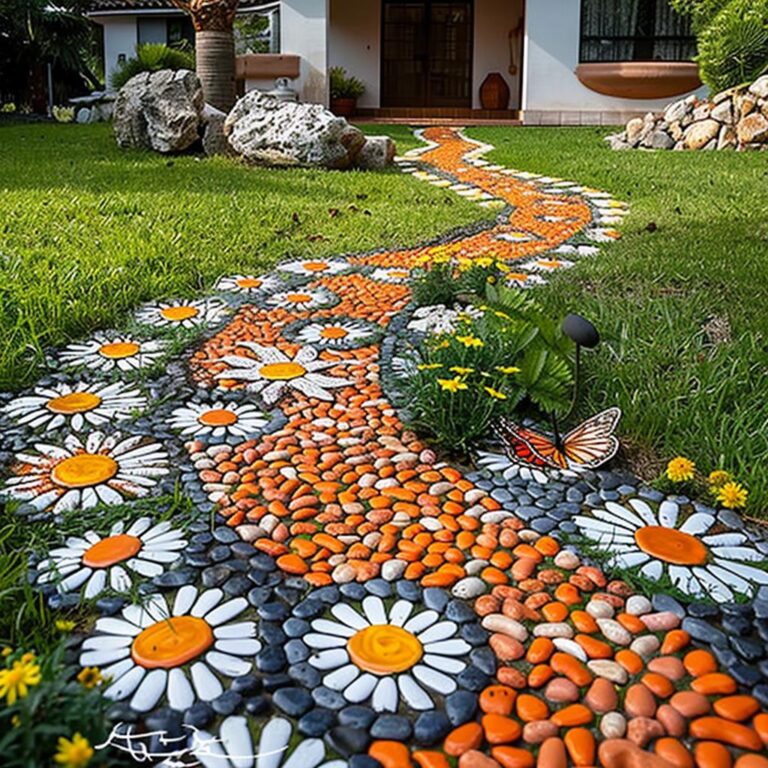 This flower-filled path is more than just a walk—it’s an adventure!