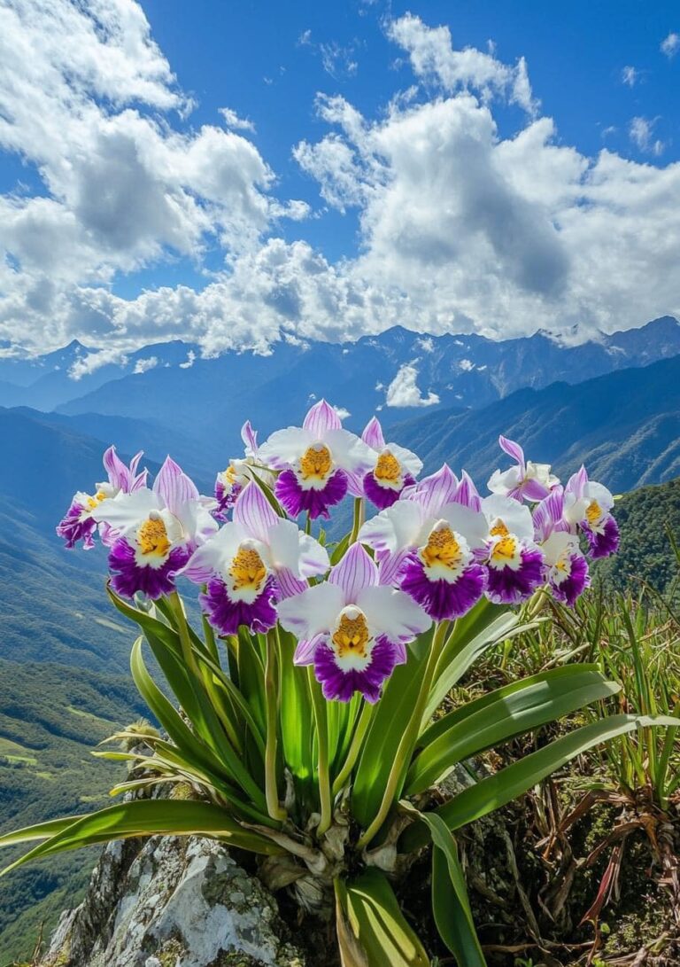 Mountain Orchids in Bloom