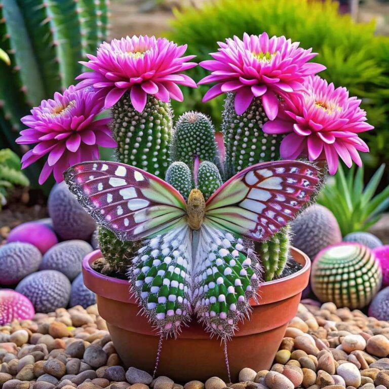 Colorful Lithops Succulents