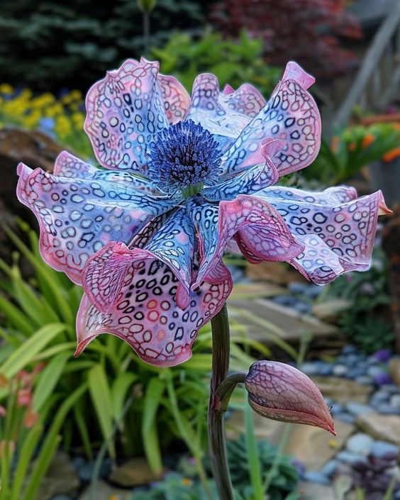 Purple Speckled Iris